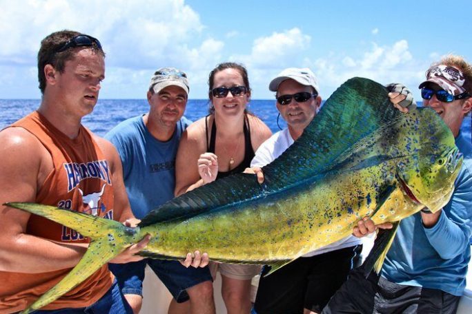 a person holding a fish in the water